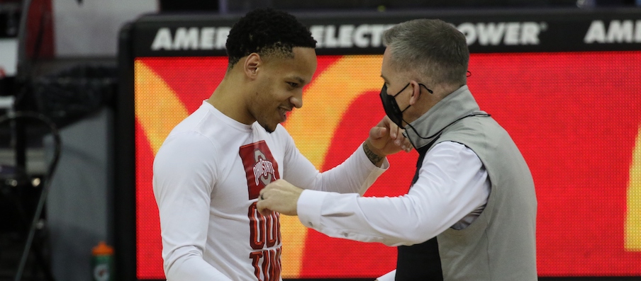 CJ Walker and Chris Holtmann