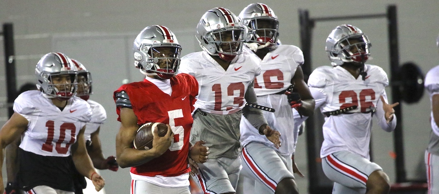 Garrett Wilson and the Buckeyes