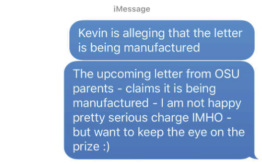 The letter is manufactured? The letter is manufactured?