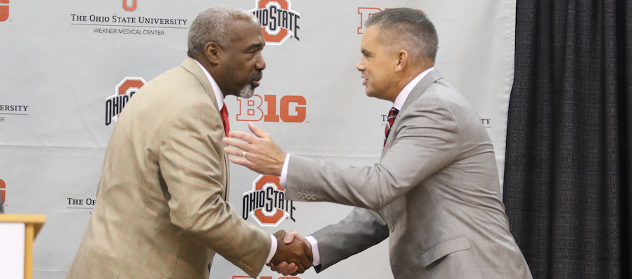 Gene Smith and Chris Holtmann Gene Smith and Chris Holtmann