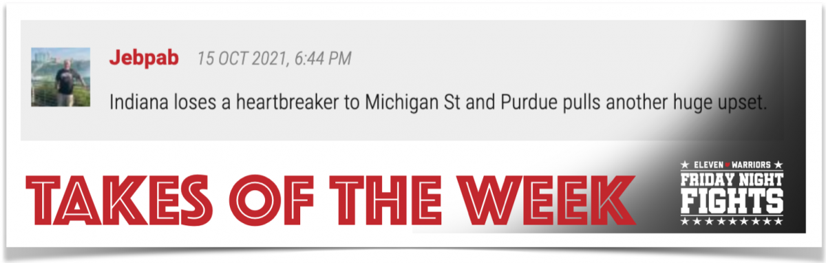 all hail the 11W Take of the Week