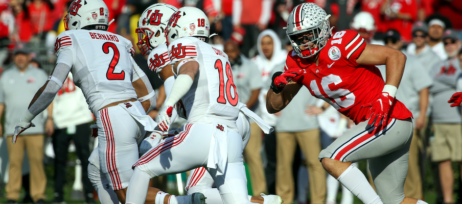 Cade Stover in the Rose Bowl Cade Stover in the Rose Bowl