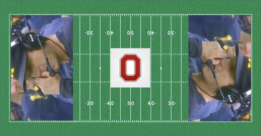 Jim Harbaugh end zones