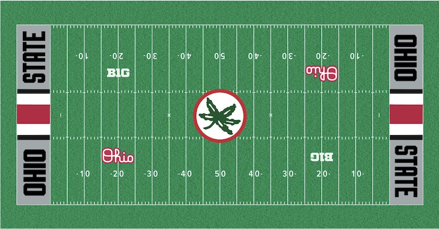 Helmet end zones