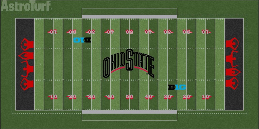 O-H-I-O end zones O-H-I-O end zones