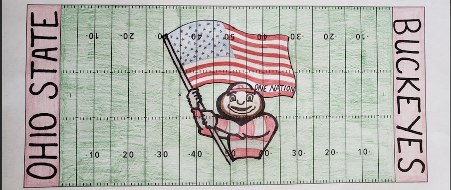 Brutus American flag