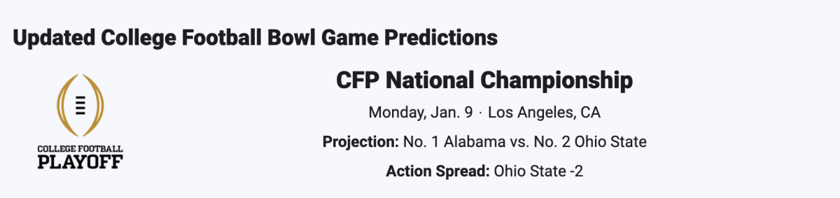 National Champs? National Champs?