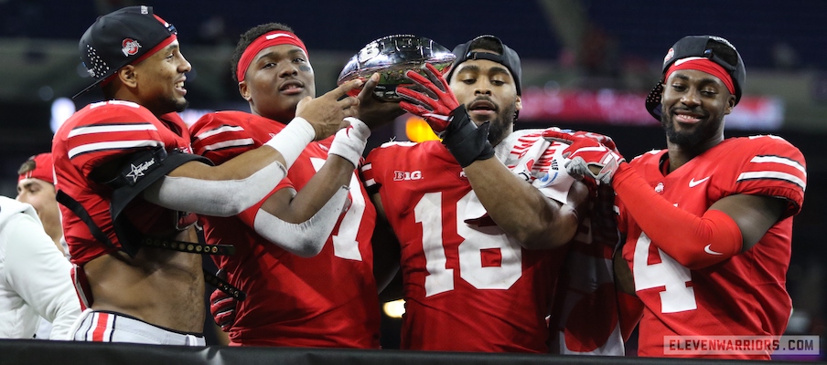 Keandre Jones, Dwayne Haskins, Jonathon Cooper and Jordan Fuller