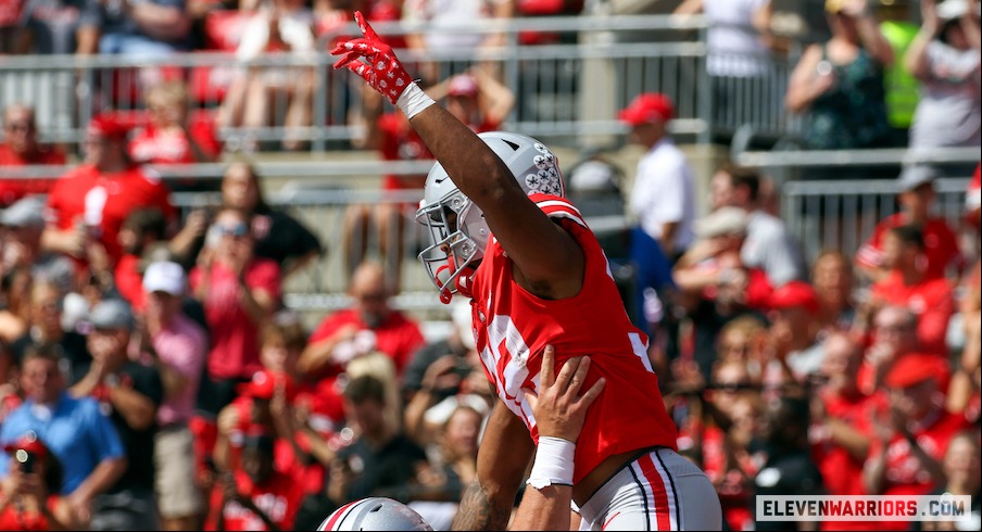 Iowa Debriefing: Ohio State's Defense Records a Half Dozen Takeaways While  the Offense Has a Field Day in the Second Half