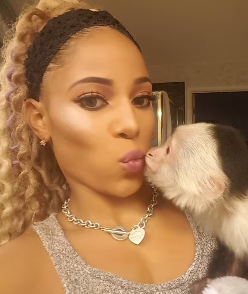 pole assassin and her emotional support monkey pole assassin and her emotional support monkey