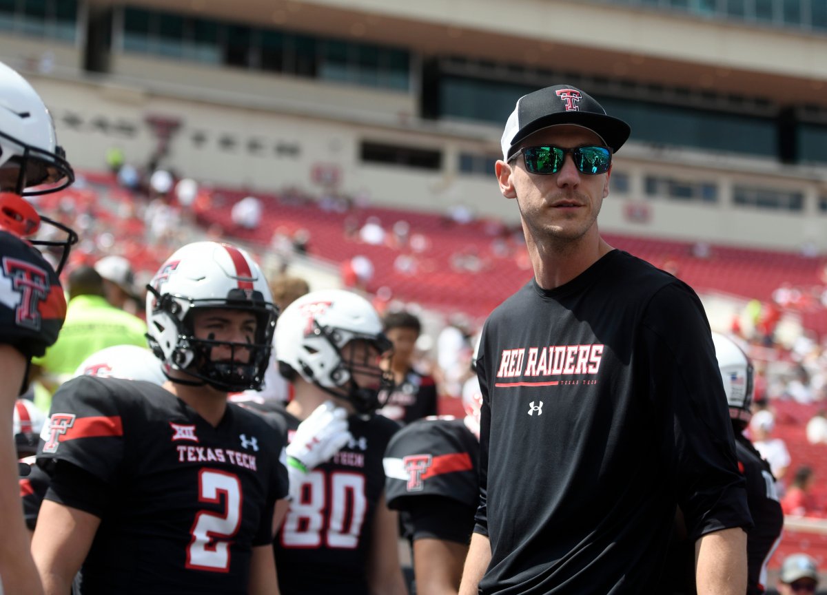 Texas Tech Offensive Coordinator Zach Kittley and the Red Raiders Football Team