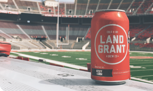 LGB land grant beer let's go bucks
