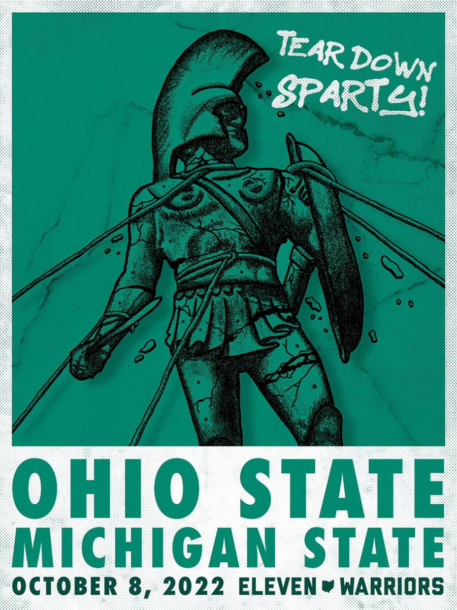 MSU Game Poster MSU Game Poster