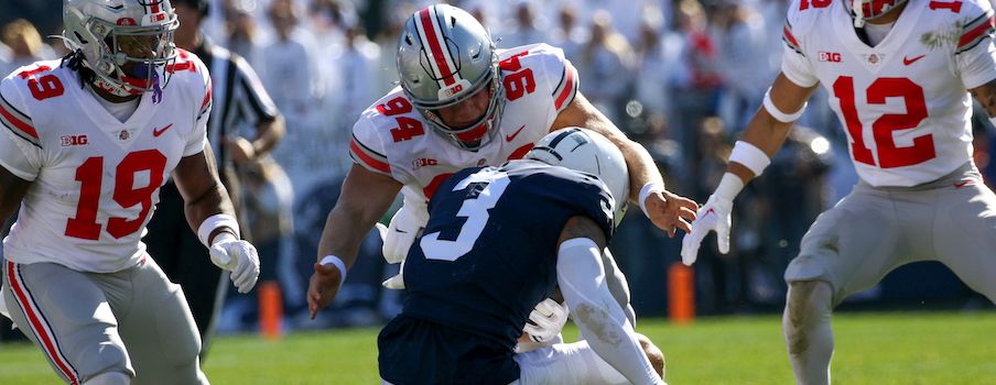 Mason Arnold tackle vs. Penn State