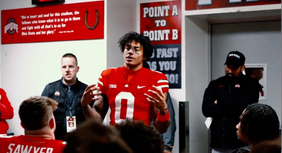 babb addressing the buckeyes in the whac