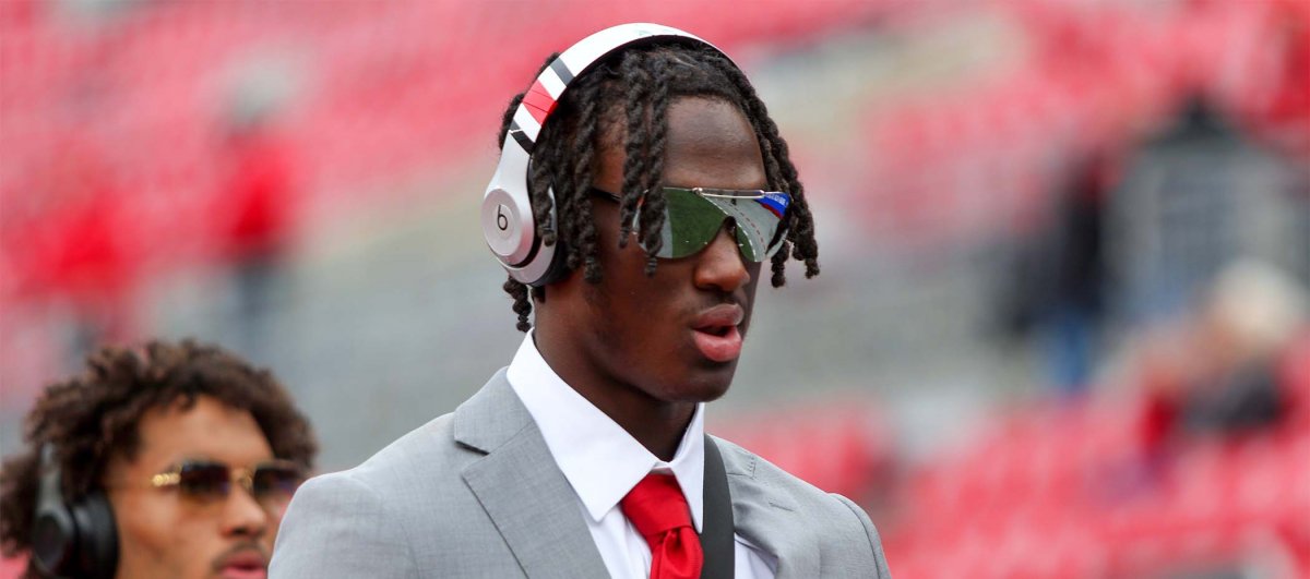 Ohio State Football Reveals Black and Scarlet LeBron Cleats Ahead of Battle  With Michigan in The Game on Saturday