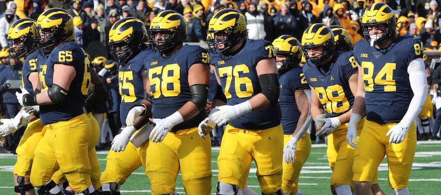 Michigan offensive line