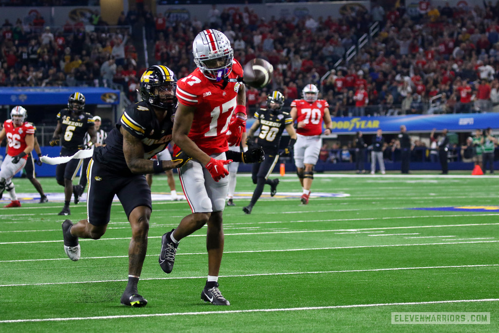 Carnell Tate in the Cotton Bowl