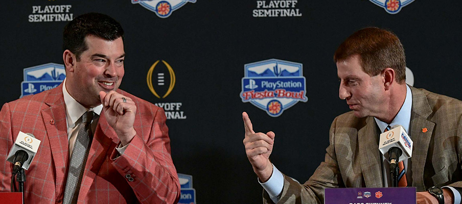 Ryan Day and Dabo Swinney