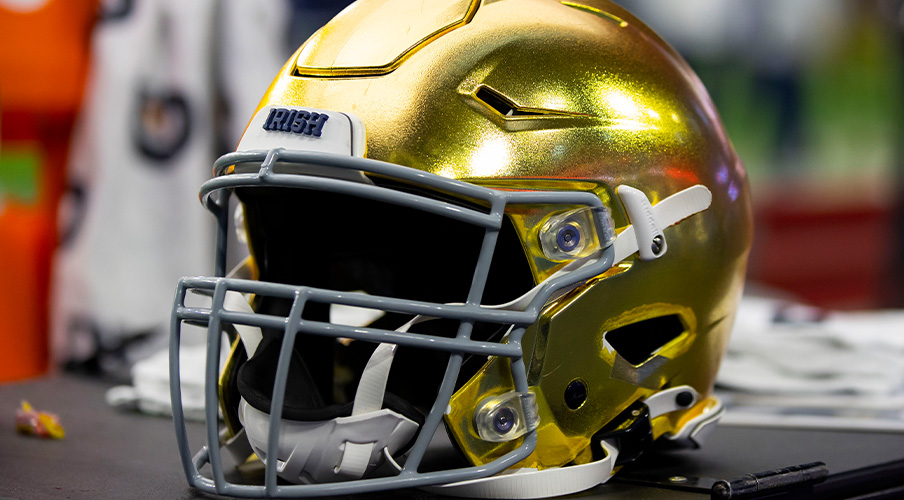 Notre Dame Football Helmet