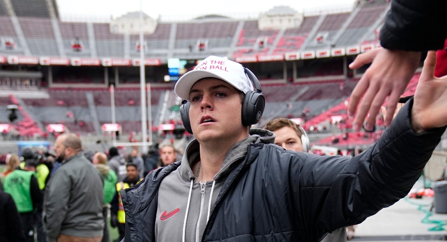 will howard cigarette Will Howard Trolls Hoosiers Head Coach Curt Cignetti Near End of 38-15 Win  for Ohio State Over Indiana