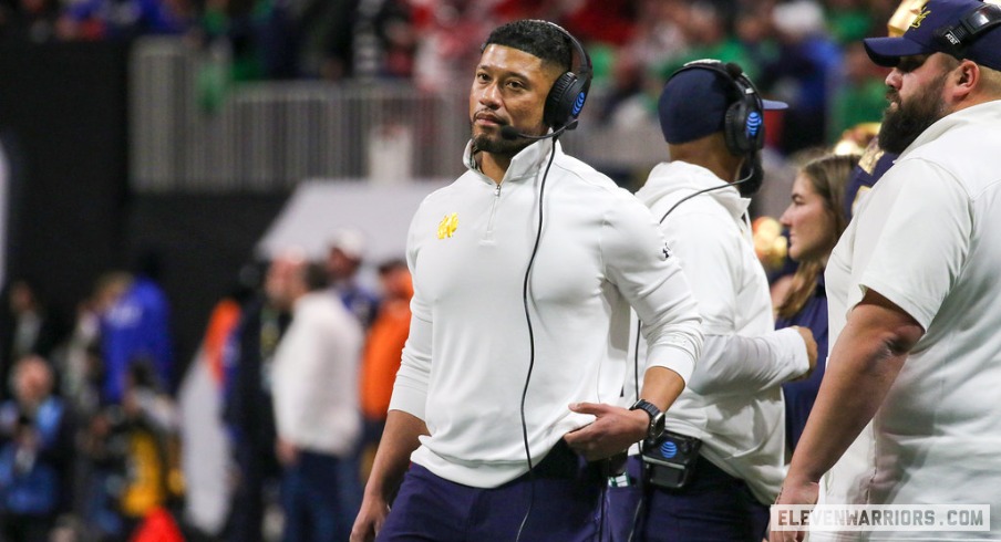 Notre Dame Coach Marcus Freeman: Ohio State is a "Really, Really Good Football Team"