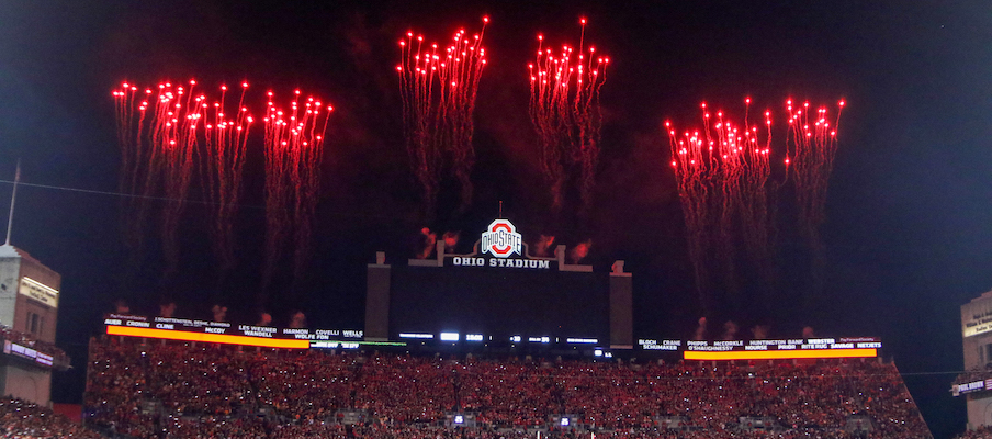 Ohio Stadium during the Tennessee game Ohio Stadium during the Tennessee game