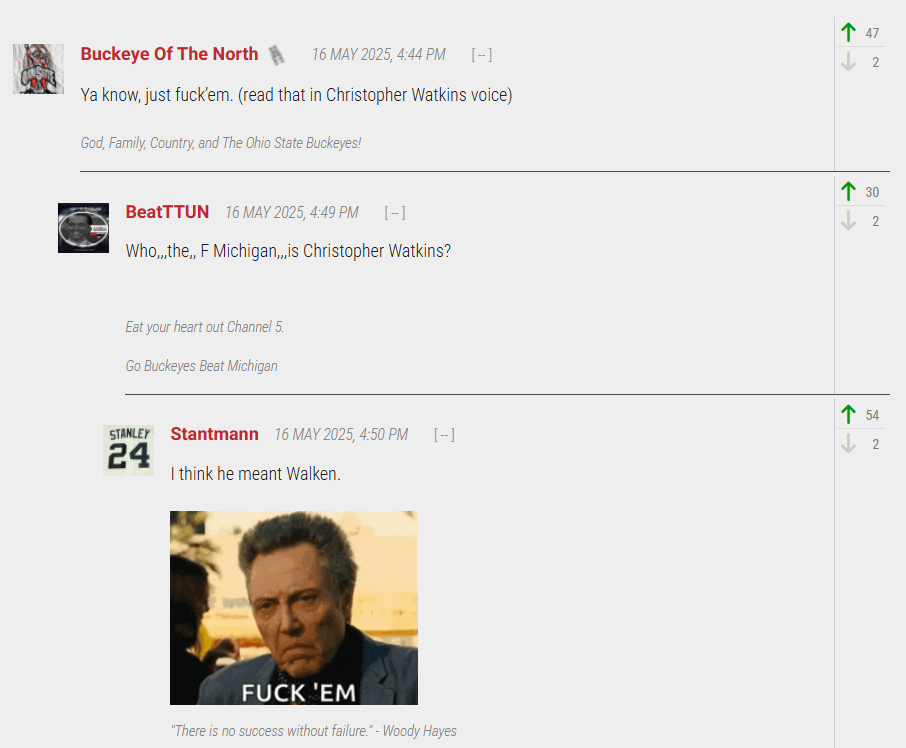 Christopher Watkins or Walken? Whatever, fuck it. Christopher Watkins or Walken? Whatever, fuck it.