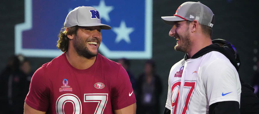 Nick Bosa and Joey Bosa Nick Bosa and Joey Bosa