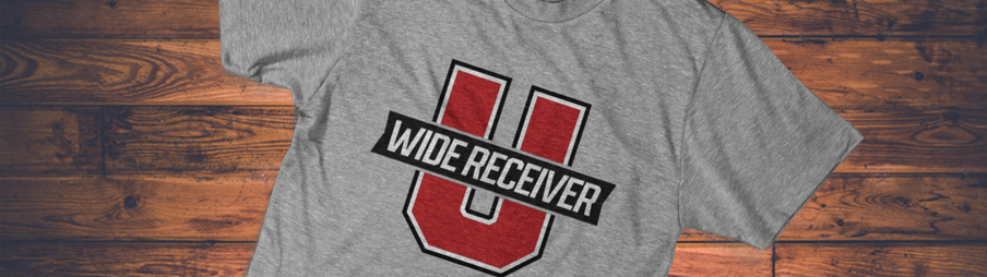 Wide Receiver U T-shirt