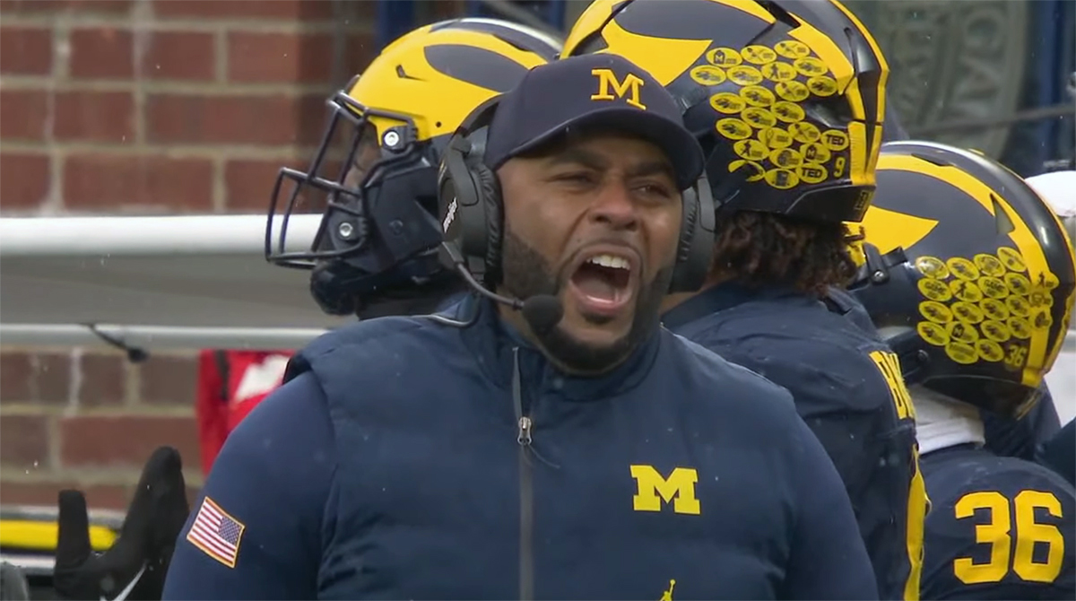 Michigan reacts to Jeremiah Smith's touchdown