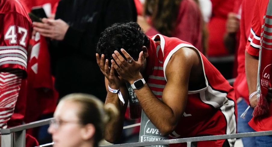 Sad Ohio State fan