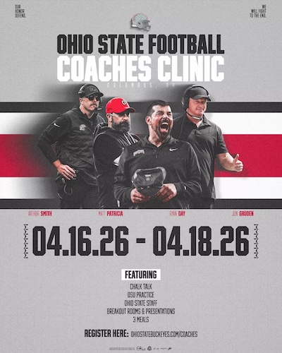 Ohio State coaches clinic flyer