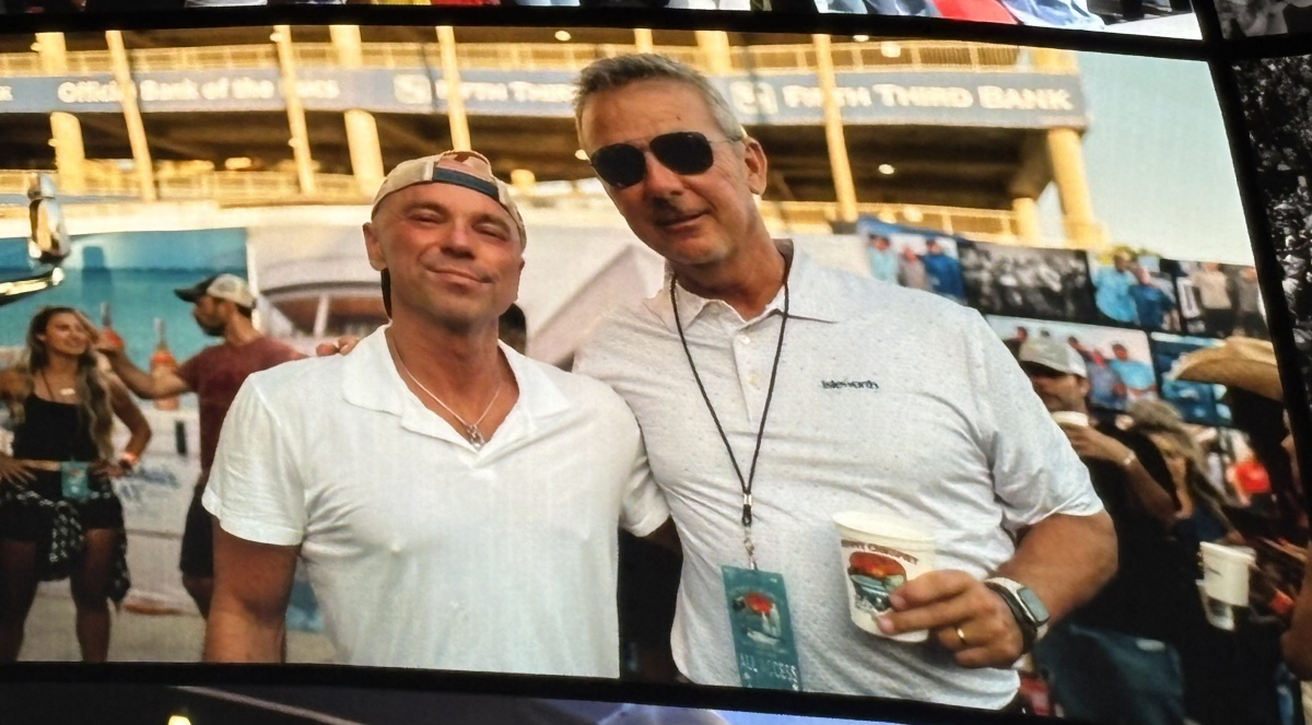 Kenny Chesney and Urban Meyer Kenny Chesney and Urban Meyer