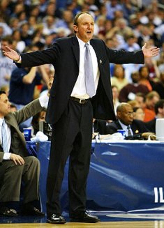 Thad Matta questions a call