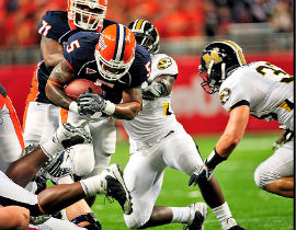 Head down, feet moving LeShoure set to have another big year