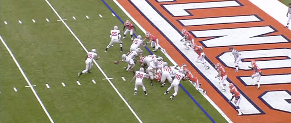 The interior of the Illini defensive line was pwned.