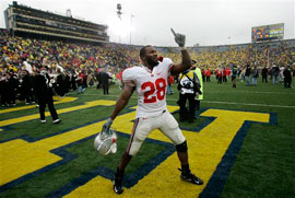 Beanie may be heading into his last game as a Buckeye