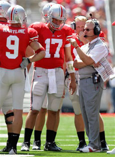 Todd Boeckman and Jim Tressel chat