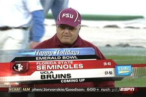 Nothing says "Emerald Bowl" like Bobby Bowden