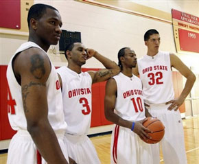 Buckeye freshmen hoopsters Buckeye freshmen hoopsters