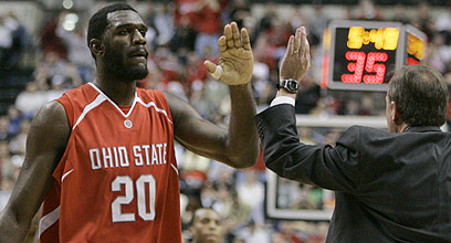 Greg Oden and Thad Matta