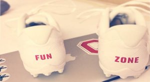 Braxton Miller's "FUN ZONE" cleats.