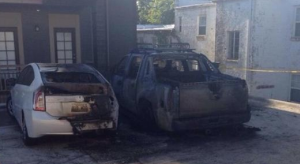 Arkansas QB's car possibly a victim of arson