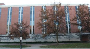 Baker Systems, the ugliest building on campus.