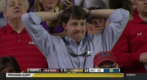 Ole Miss fans feeling the heat.