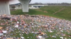 Beer truck spills 10,000 beers outside dayton