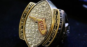 Florida State gave its football team Florida state championship rings Monday.