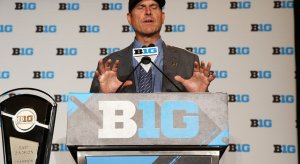 Jim Harbaugh is a fucking goof.