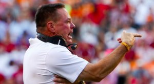 Butch Jones Yelling.